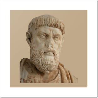 Aristotle Greek Philosopher Statue Aphrodisias Vector Art Posters and Art